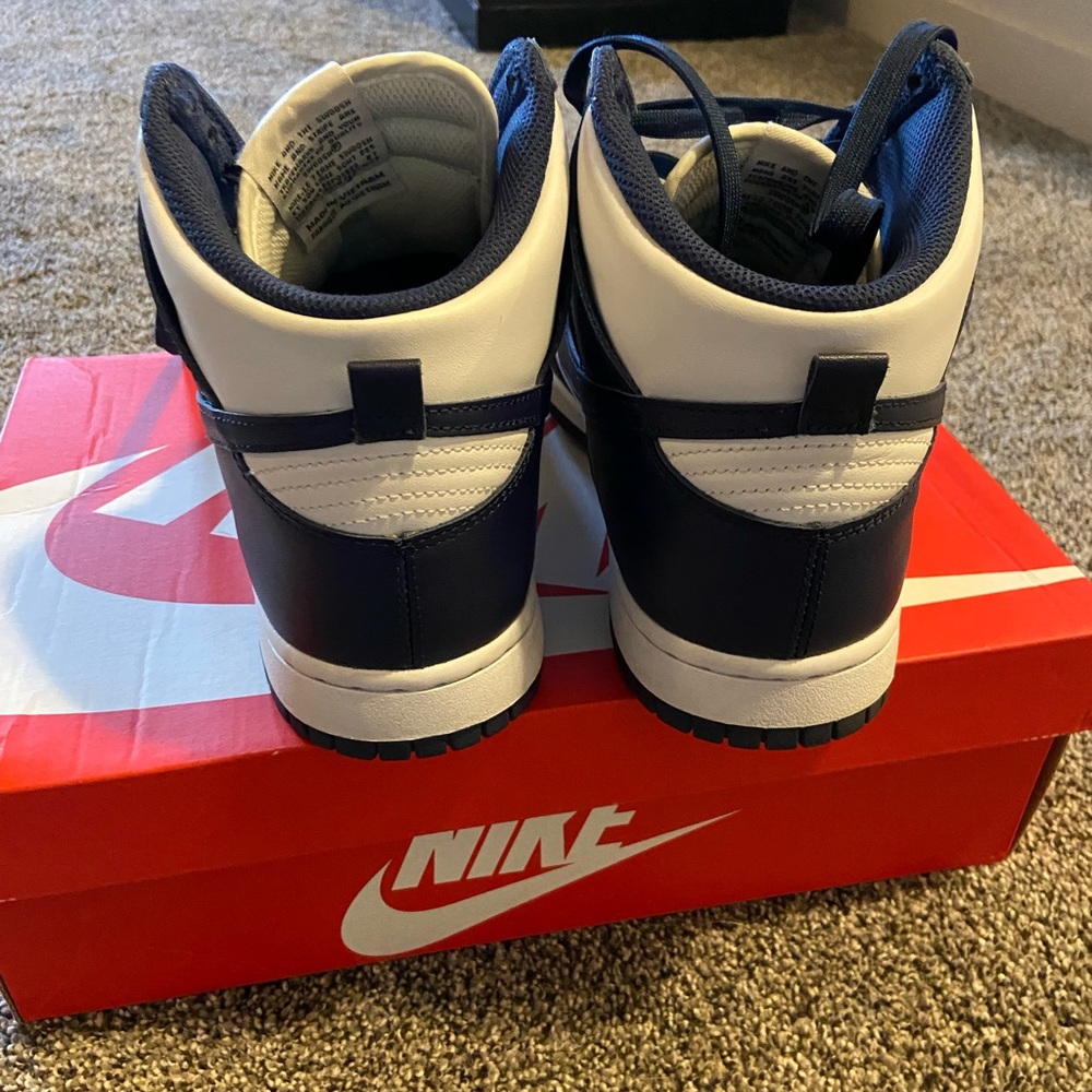 Navy Blue Dunk High